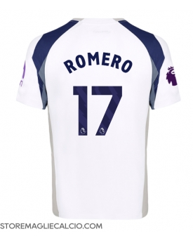 Tottenham Hotspur Cristian Romero #17 Maglia Gara Casa Repliche 2025-26